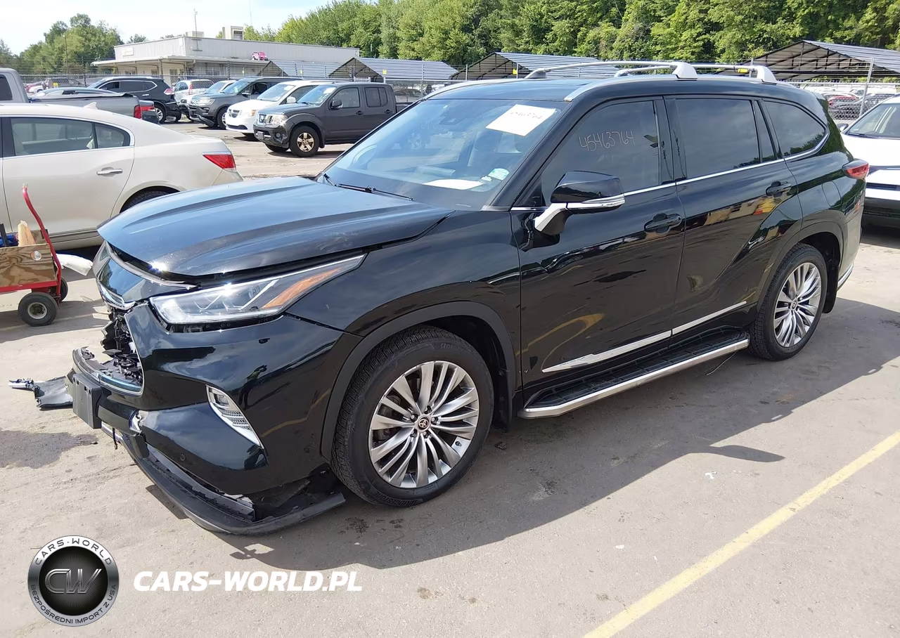 2022 Toyota Highlander Platinum VIN:5TDFZRBH2NS190556 - 2