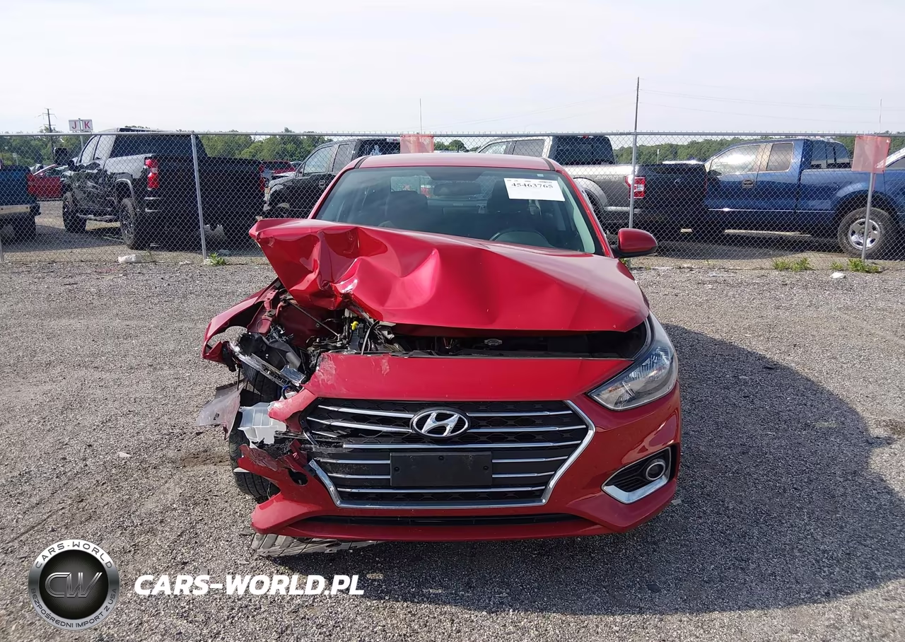2022 Hyundai Accent Sel VIN:3KPC24A68NE168386 - 12