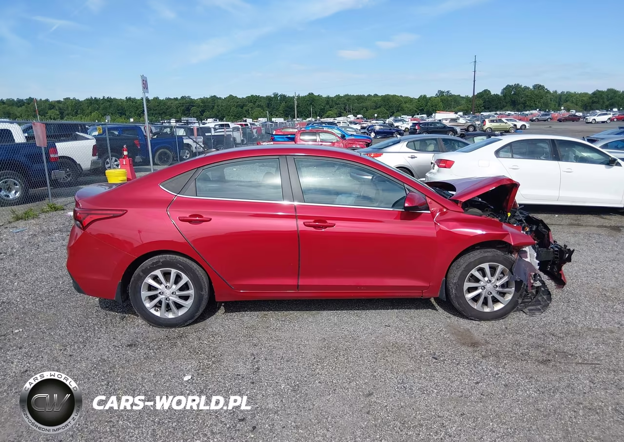 2022 Hyundai Accent Sel VIN:3KPC24A68NE168386 - 13
