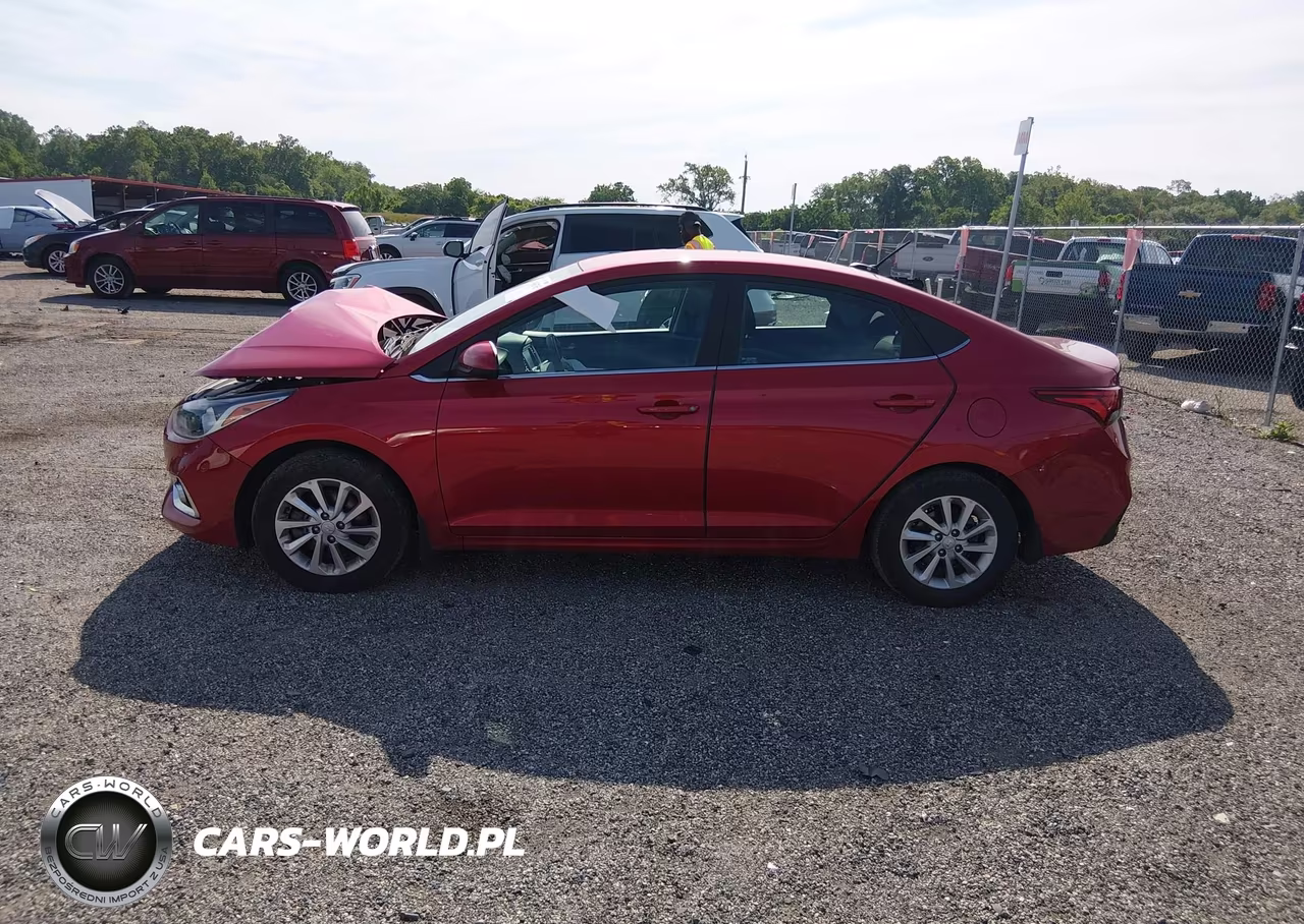 2022 Hyundai Accent Sel VIN:3KPC24A68NE168386 - 14