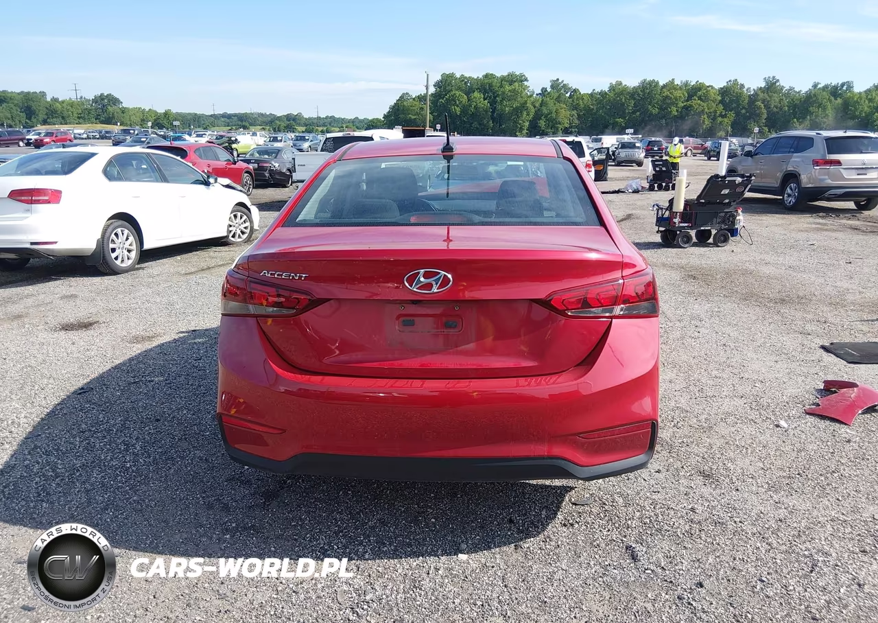 2022 Hyundai Accent Sel VIN:3KPC24A68NE168386 - 16
