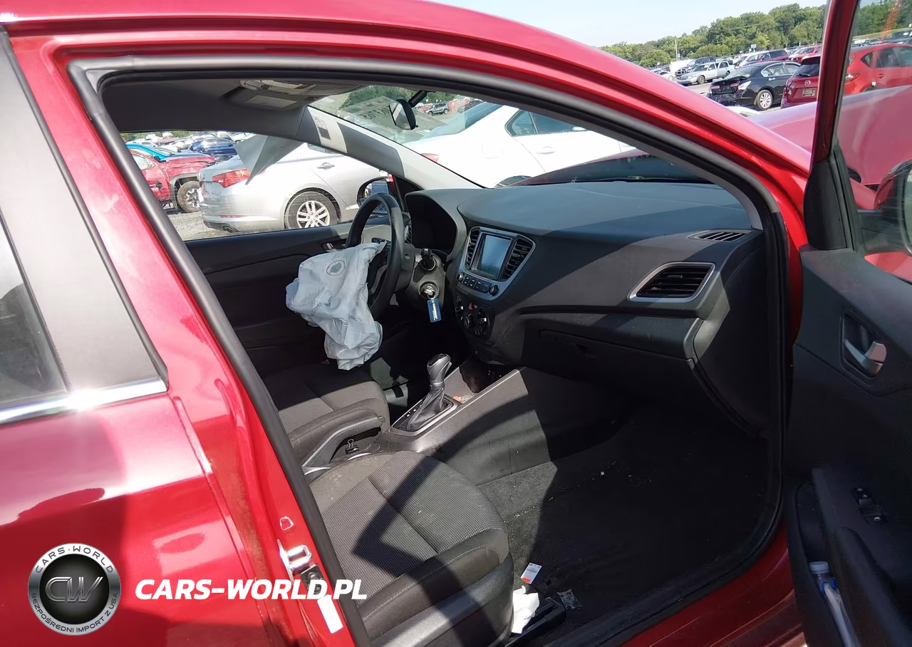 2022 Hyundai Accent Sel VIN:3KPC24A68NE168386 - 5