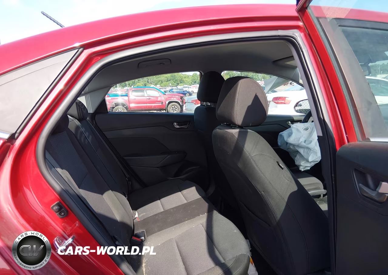 2022 Hyundai Accent Sel VIN:3KPC24A68NE168386 - 8