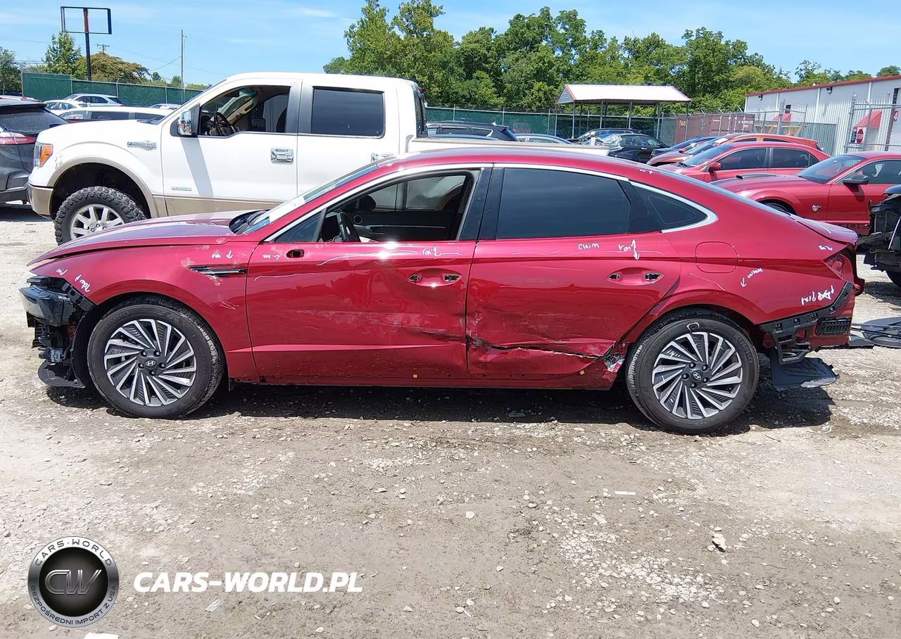2025 Hyundai Sonata Hybrid Sel VIN:KMHL34JJ6SA125726 - 15