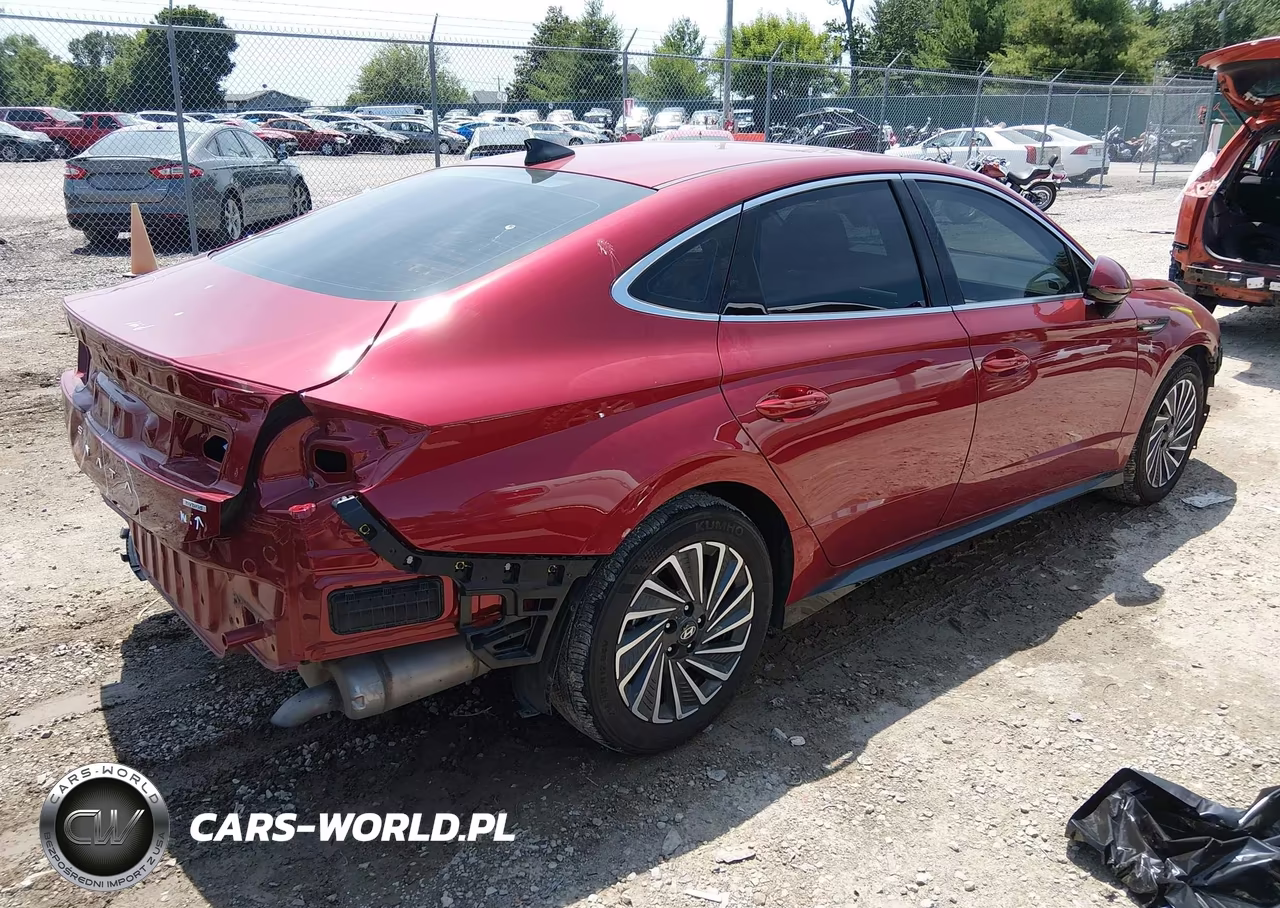 2025 Hyundai Sonata Hybrid Sel VIN:KMHL34JJ6SA125726 - 4