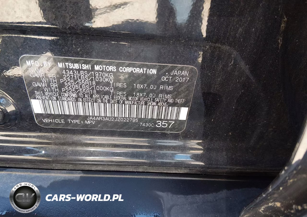 2018 Mitsubishi Outlander Sport 2.0 Le VIN:JA4AR3AU2JZ022795 - 9