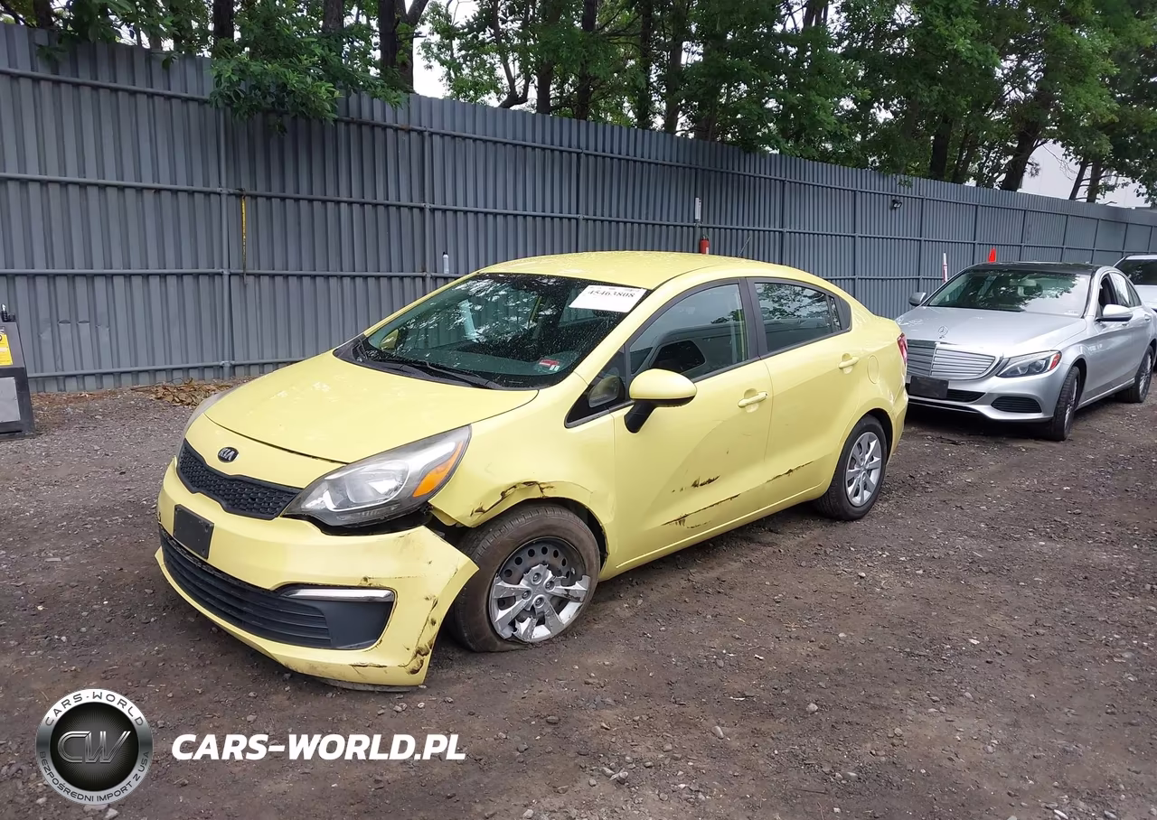 2016 Kia Rio Lx VIN:KNADM4A34G6000884 - 2