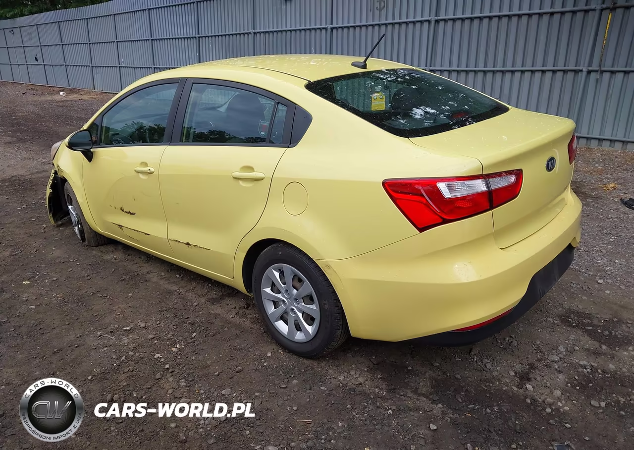 2016 Kia Rio Lx VIN:KNADM4A34G6000884 - 3