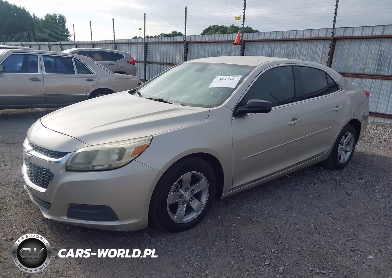 2015 Chevrolet Malibu Ls VIN:1G11B5SL5FF116490 - 2