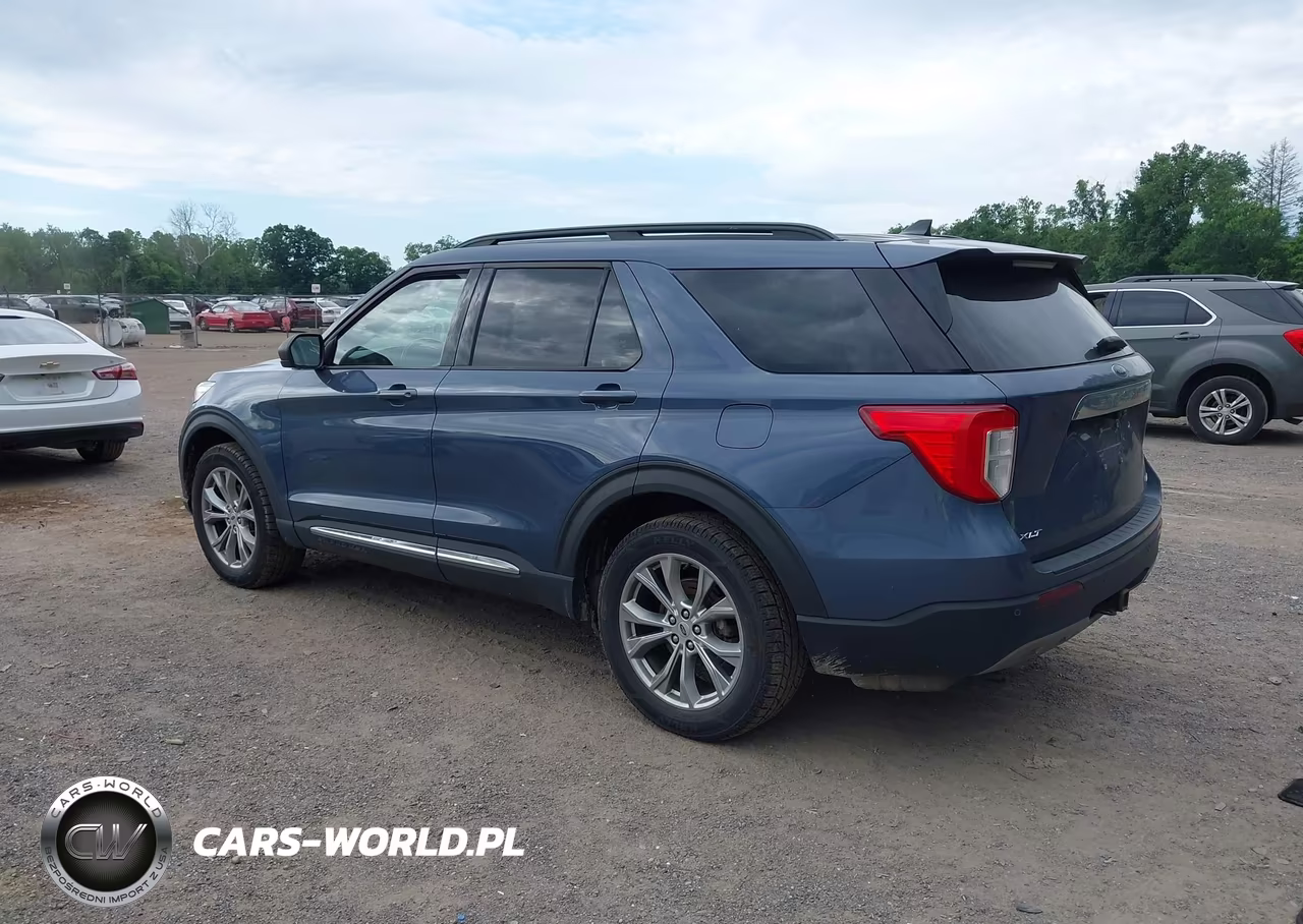 2021 Ford Explorer Xlt VIN:1FMSK8DH5MGB30169 - 3