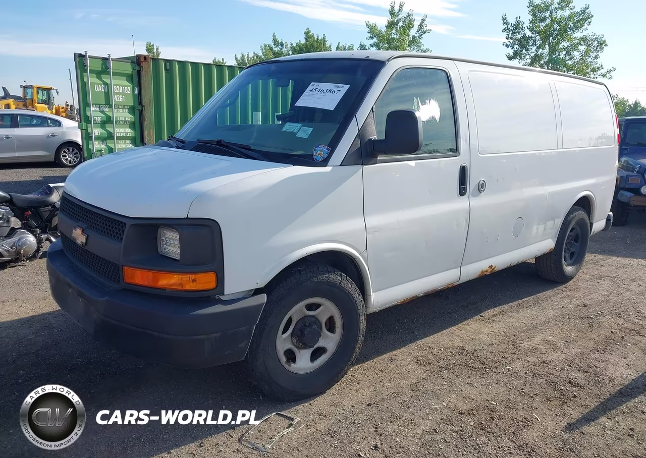 2007 Chevrolet Express Work Van VIN:1GCFG15X271220911 - 2