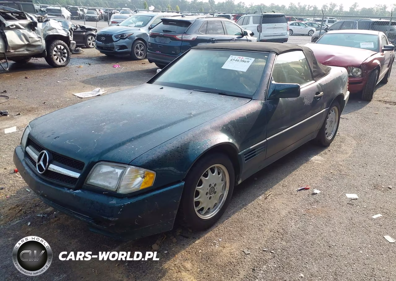 1995 Mercedes-Benz Sl 500 VIN:WDBFA67E2SF125754 - 2
