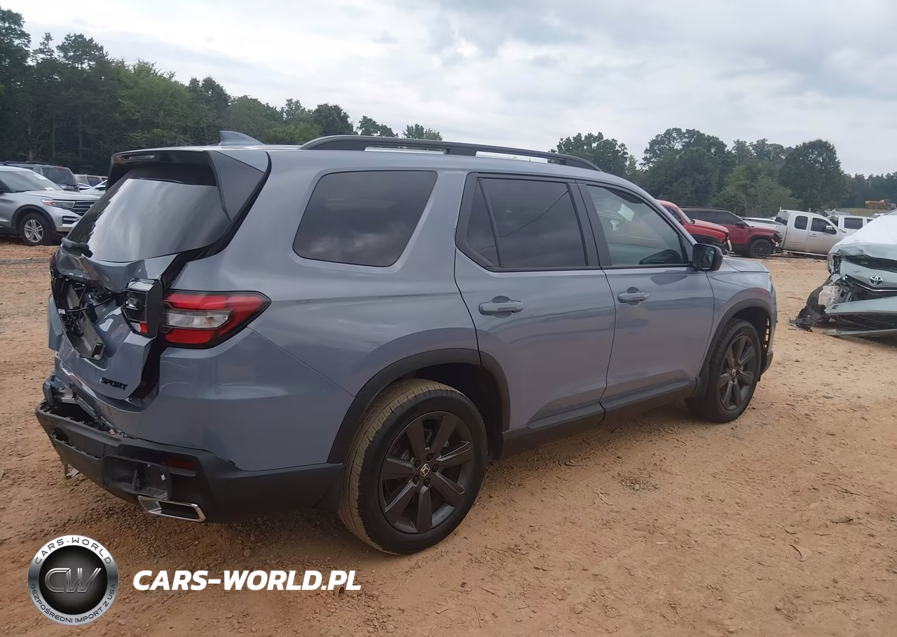 2025 Honda Pilot Sport VIN:5FNYG2H38SB046284 - 4