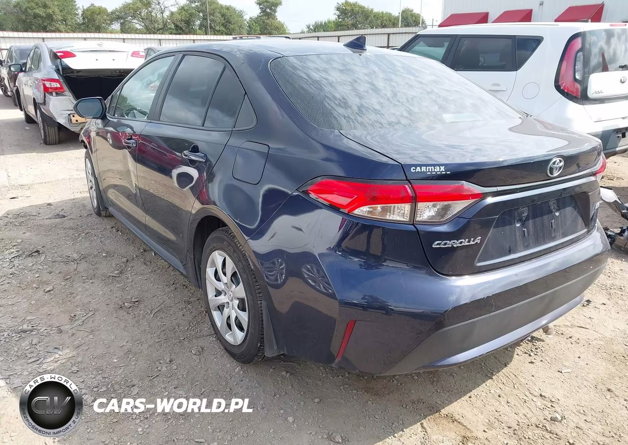 2021 Toyota Corolla Le VIN:5YFEPMAE2MP267817 - 3