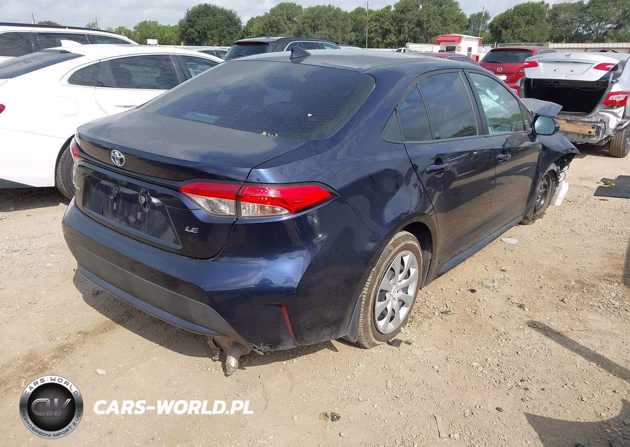 2021 Toyota Corolla Le VIN:5YFEPMAE2MP267817 - 4