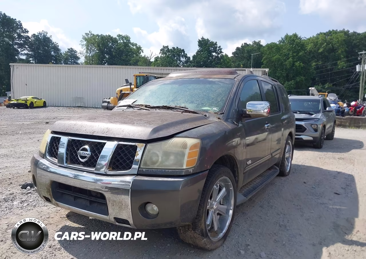 2007 Nissan Armada Le VIN:5N1BA08A87N721792 - 2