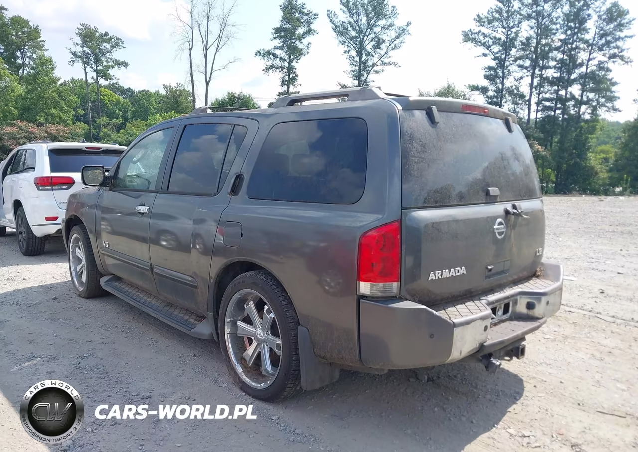 2007 Nissan Armada Le VIN:5N1BA08A87N721792 - 3