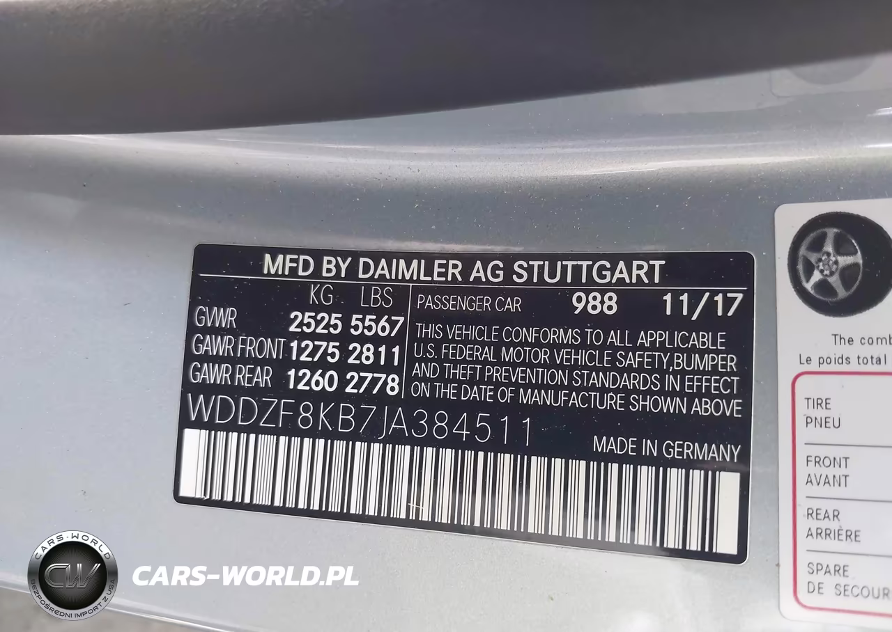 2018 Mercedes-Benz Amg E 63 S 4Matic VIN:WDDZF8KB7JA384511 - 9