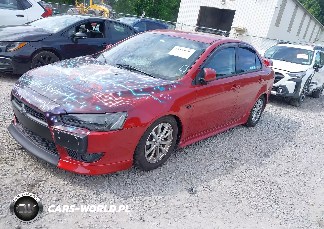 2010 Mitsubishi Lancer De VIN:JA32U1FU0AU020366 - 2