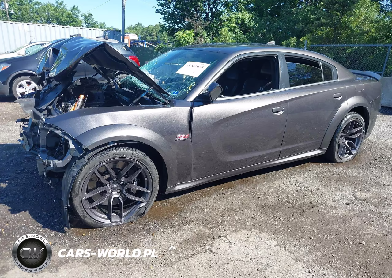 2021 Dodge Charger Scat Pack Widebody Rwd VIN:2C3CDXGJ9MH580394 - 2