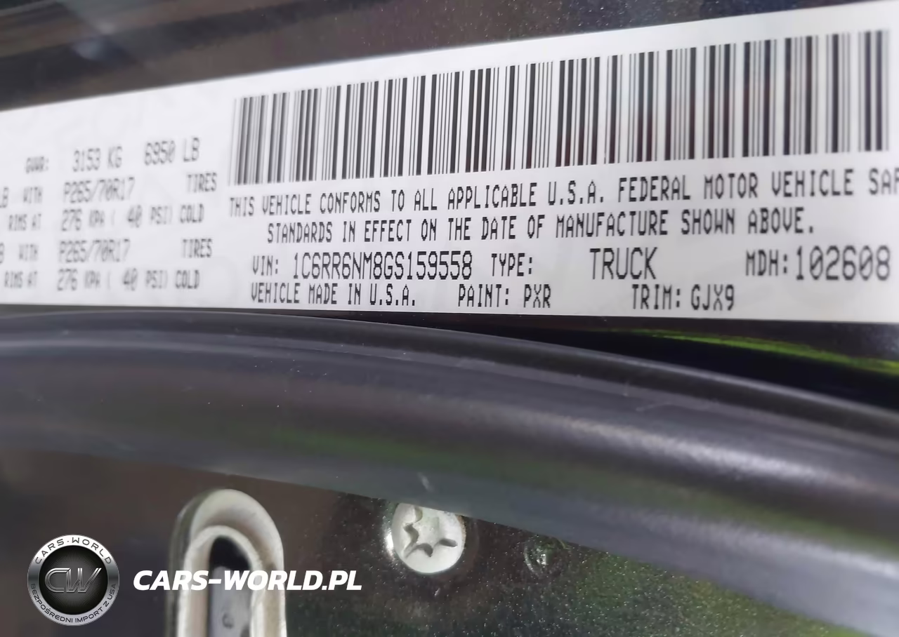 2016 Ram 1500 Laramie VIN:1C6RR6NM8GS159558 - 9