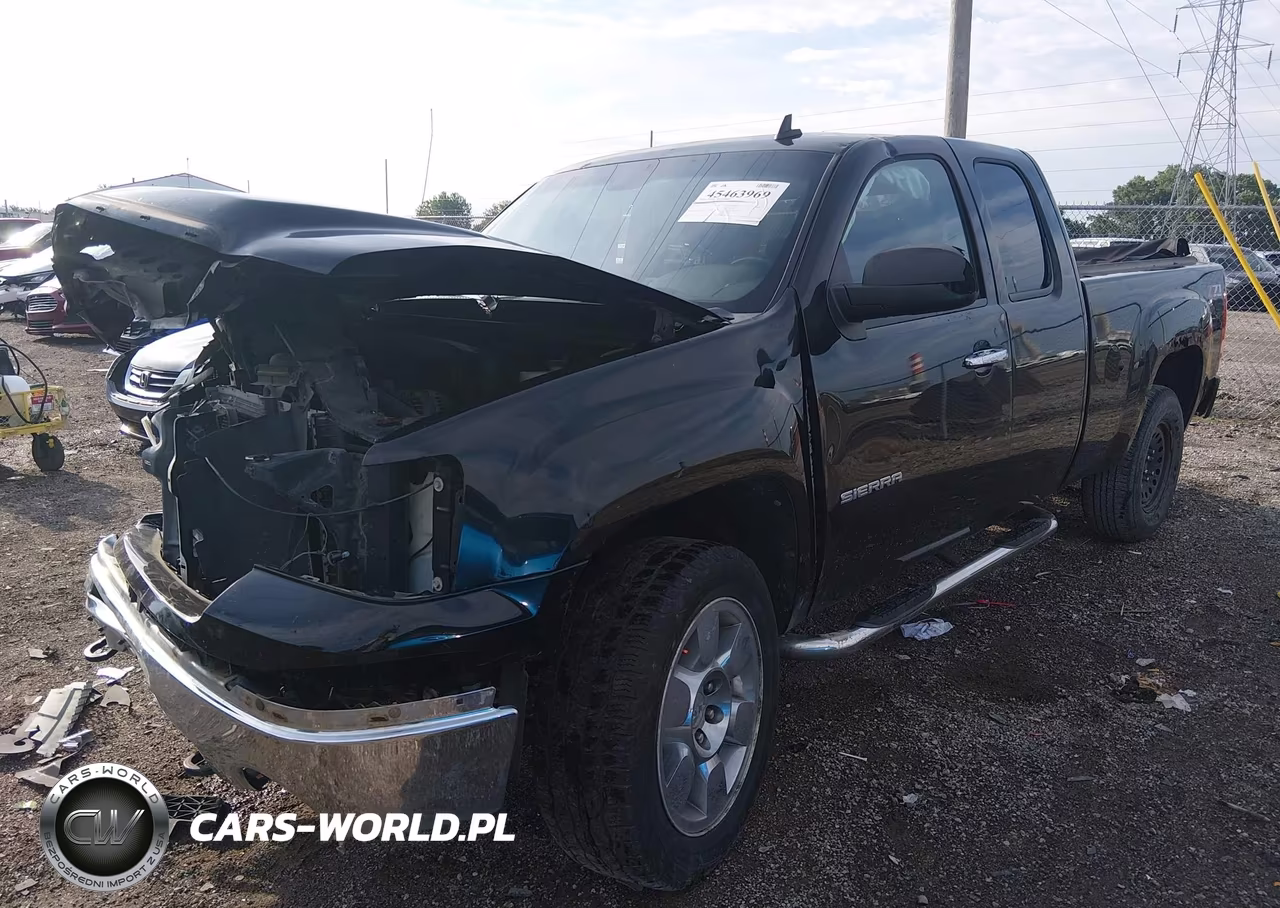 2010 GMC Sierra 1500 Sle VIN:1GTSKVE34AZ180969 - 2