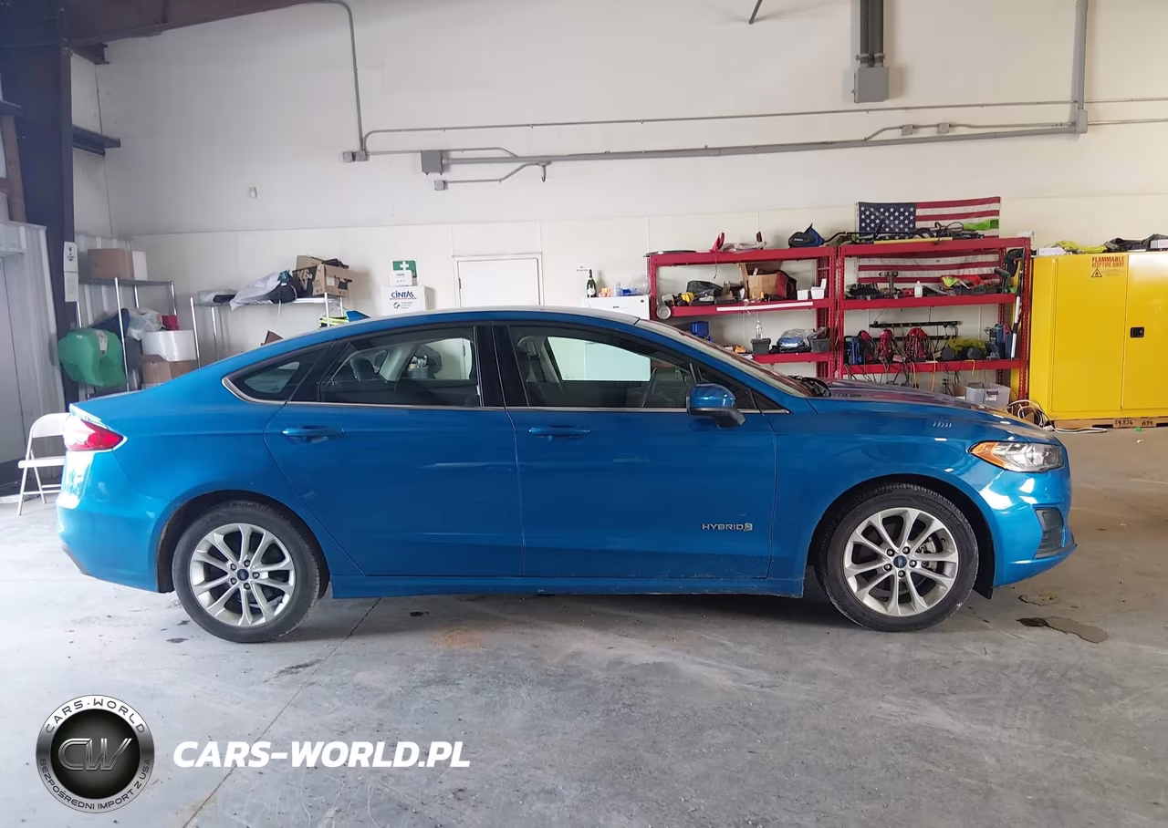 2019 Ford Fusion Hybrid Se VIN:3FA6P0LU1KR223161 - 14