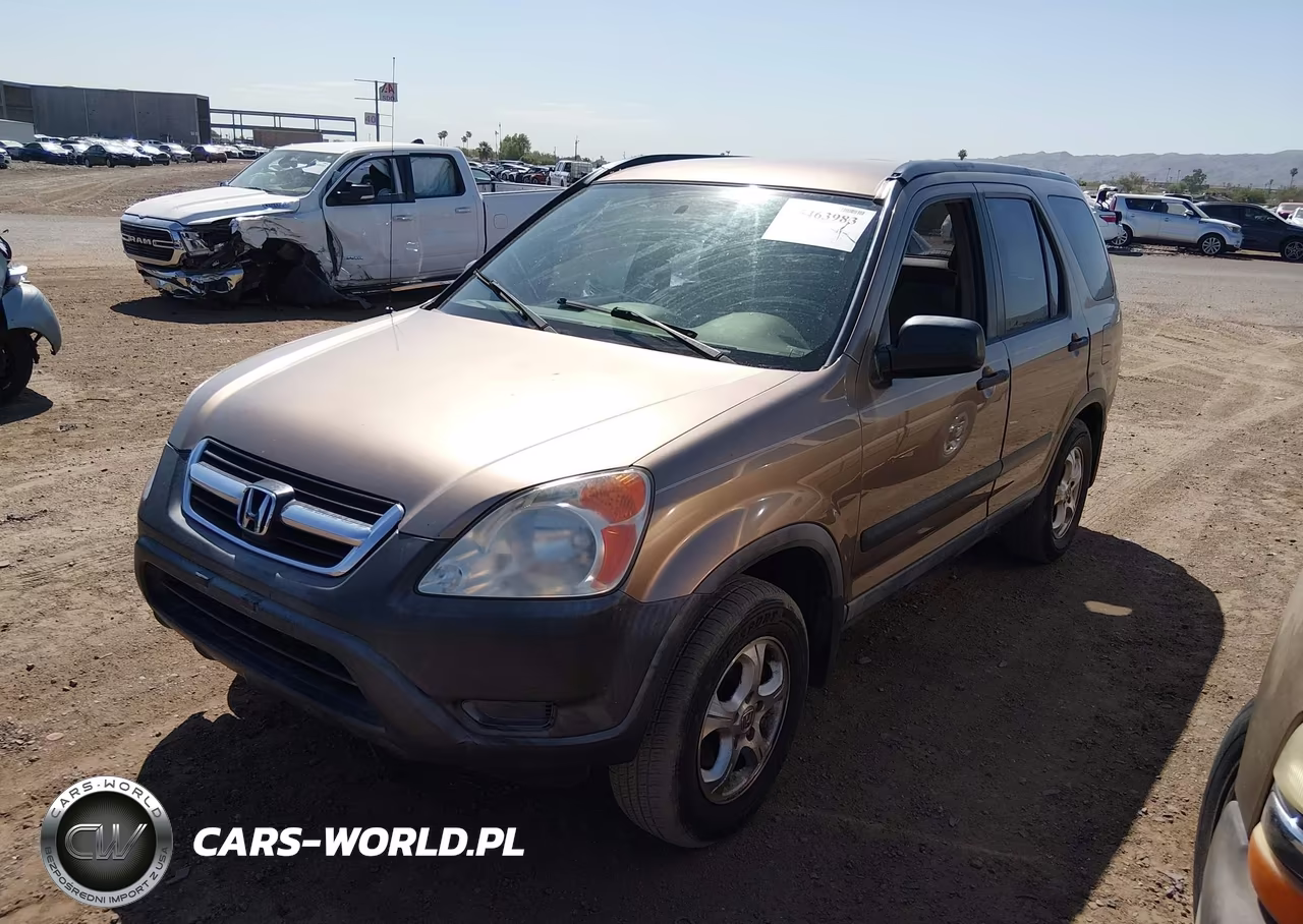 2004 Honda Cr-V Lx VIN:JHLRD68524C009921 - 2