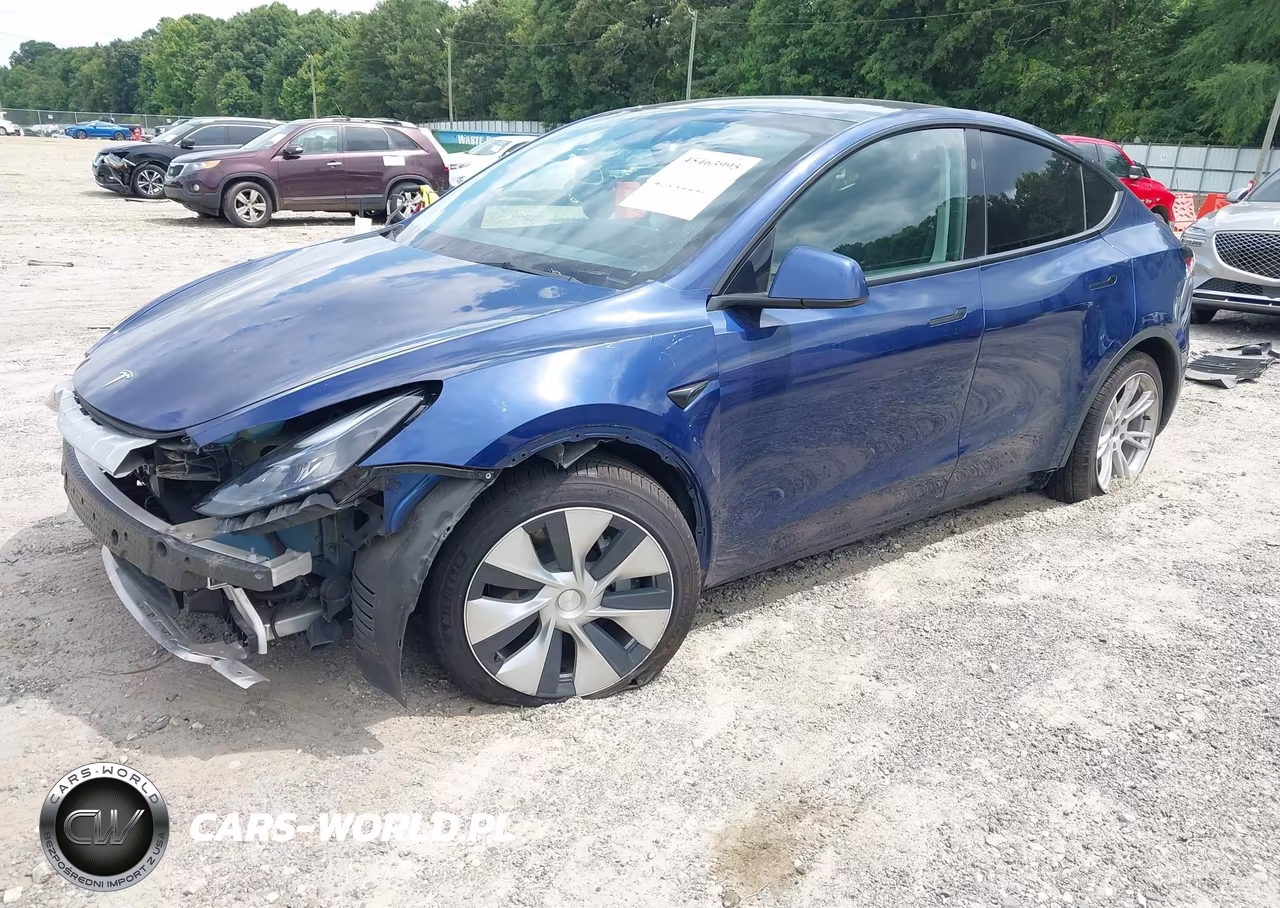 2023 Tesla Model Y Awd-Long Range Dual Motor All-Wheel Drive VIN:7SAYGDEE1PF874219 - 2