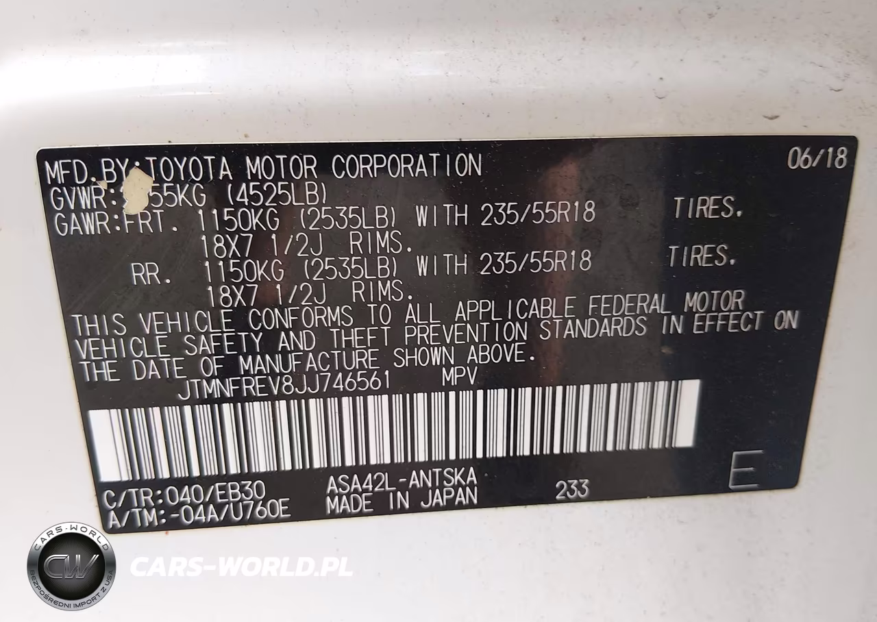 2018 Toyota Rav4 Se VIN:JTMNFREV8JJ746561 - 9