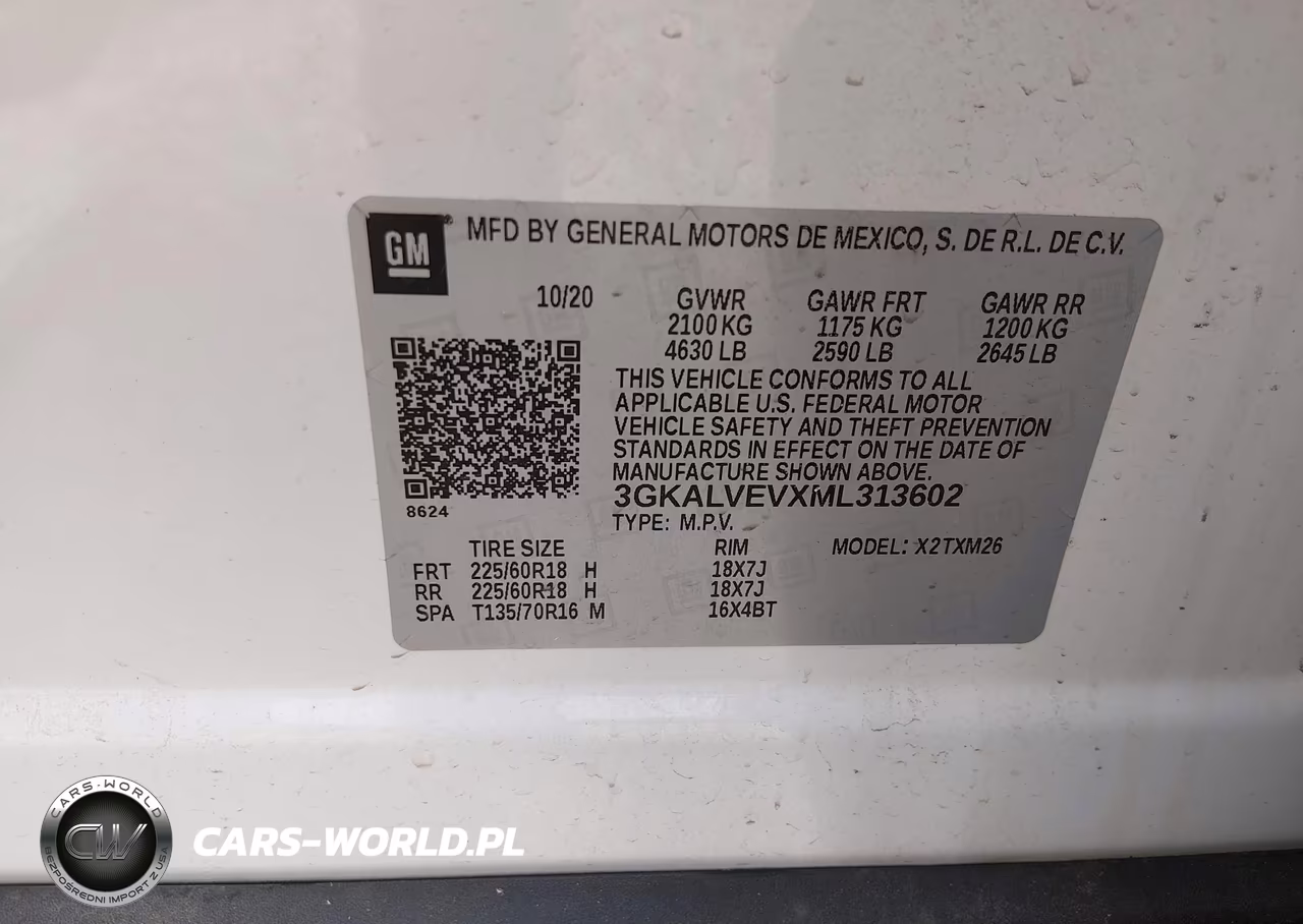 2021 GMC Terrain Awd Slt VIN:3GKALVEVXML313602 - 9