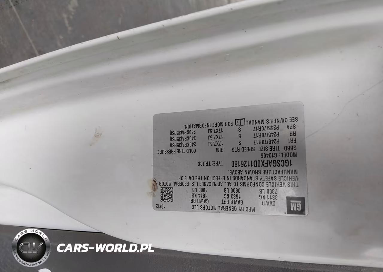 2013 Chevrolet Express 1500 Work Van VIN:1GCSGAFX0D1126180 - 9