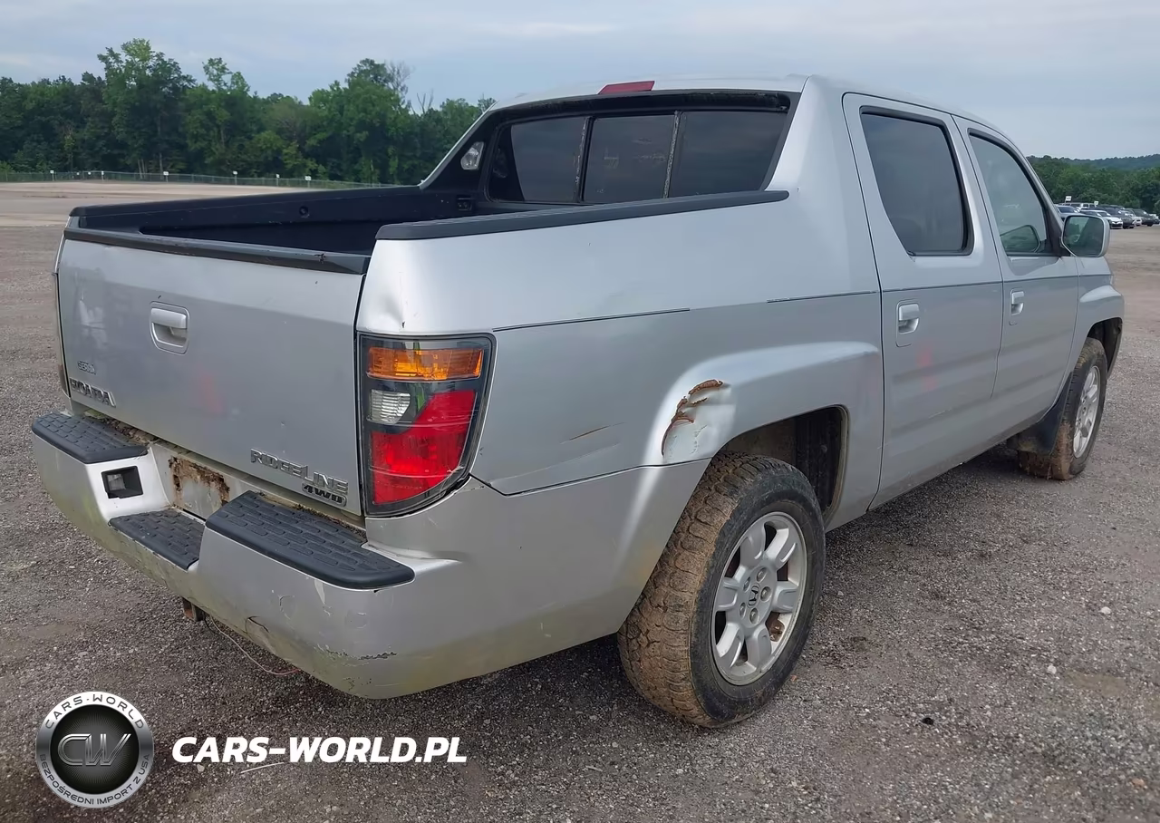 2007 Honda Ridgeline Rtl VIN:2HJYK16557H550074 - 4