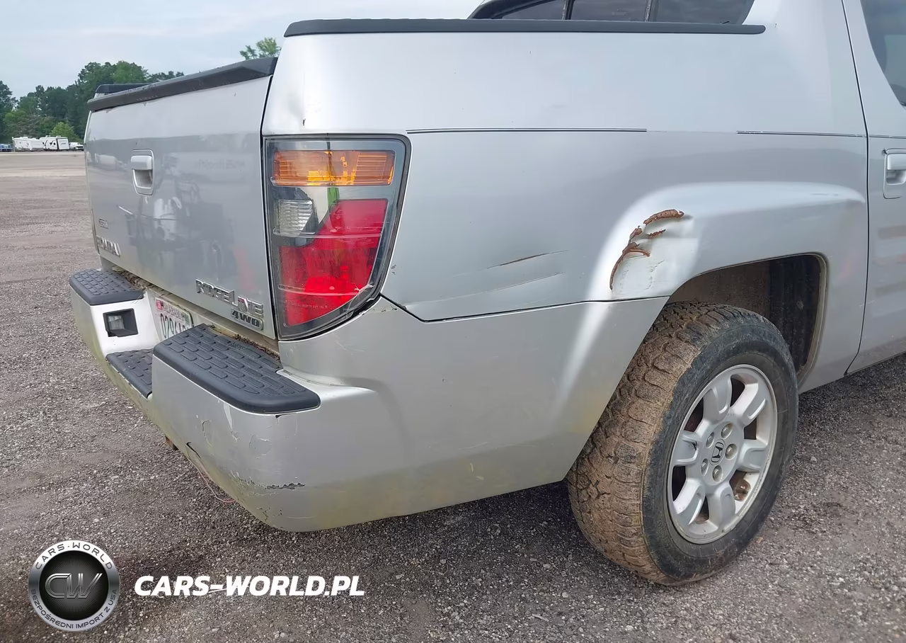 2007 Honda Ridgeline Rtl VIN:2HJYK16557H550074 - 6