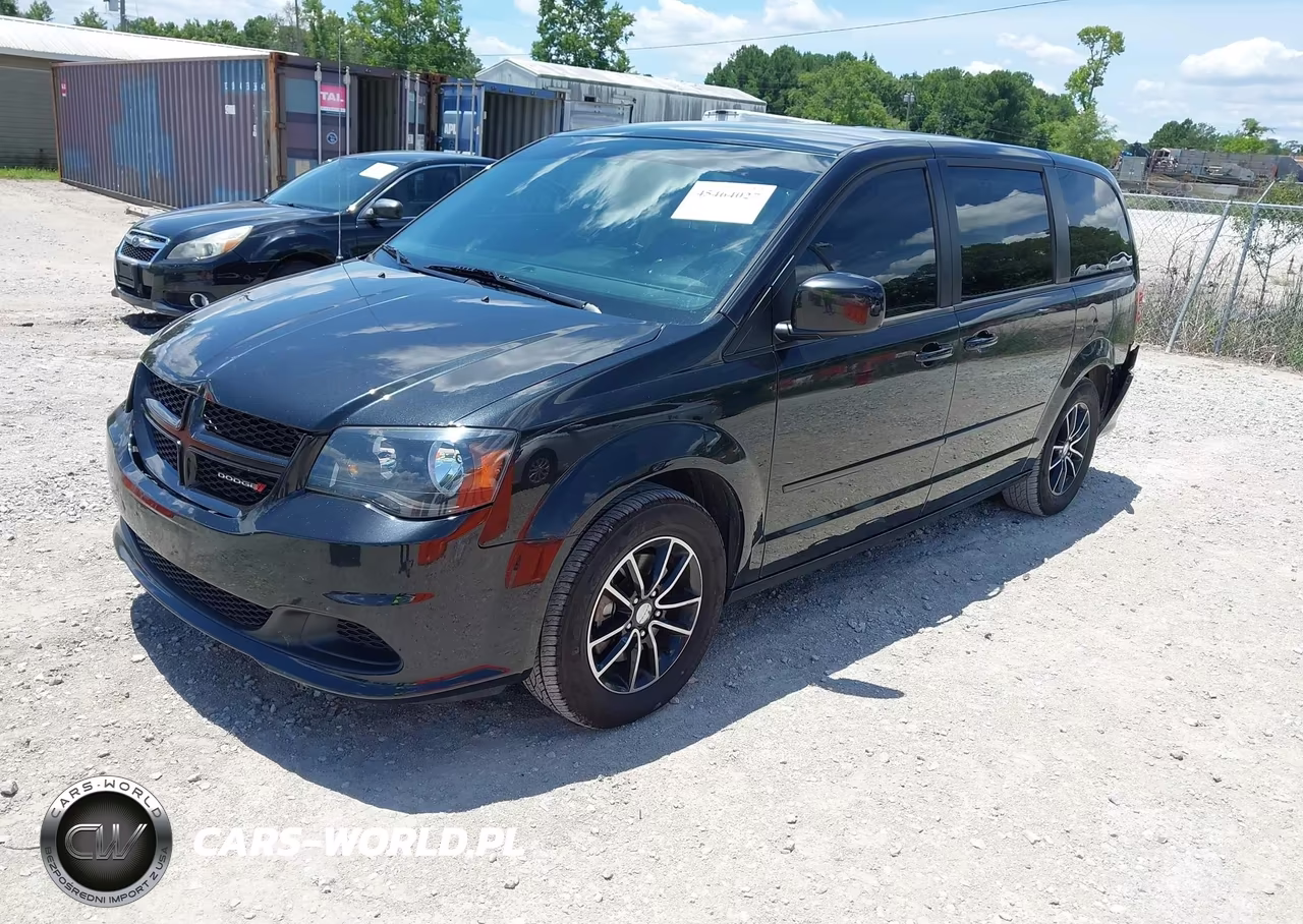 2017 Dodge Grand Caravan Se Plus VIN:2C4RDGBG4HR601623 - 2