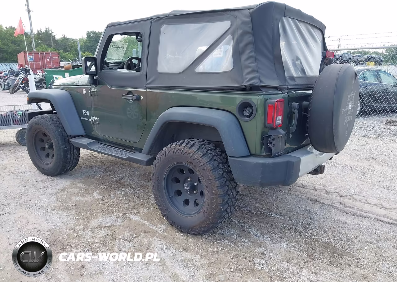 2007 Jeep Wrangler X VIN:1J8FA24127L231280 - 3