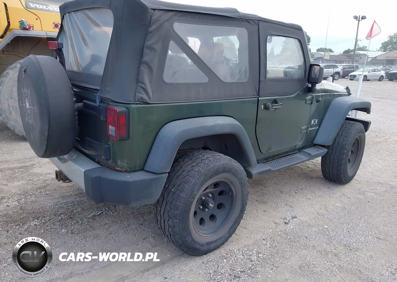 2007 Jeep Wrangler X VIN:1J8FA24127L231280 - 4