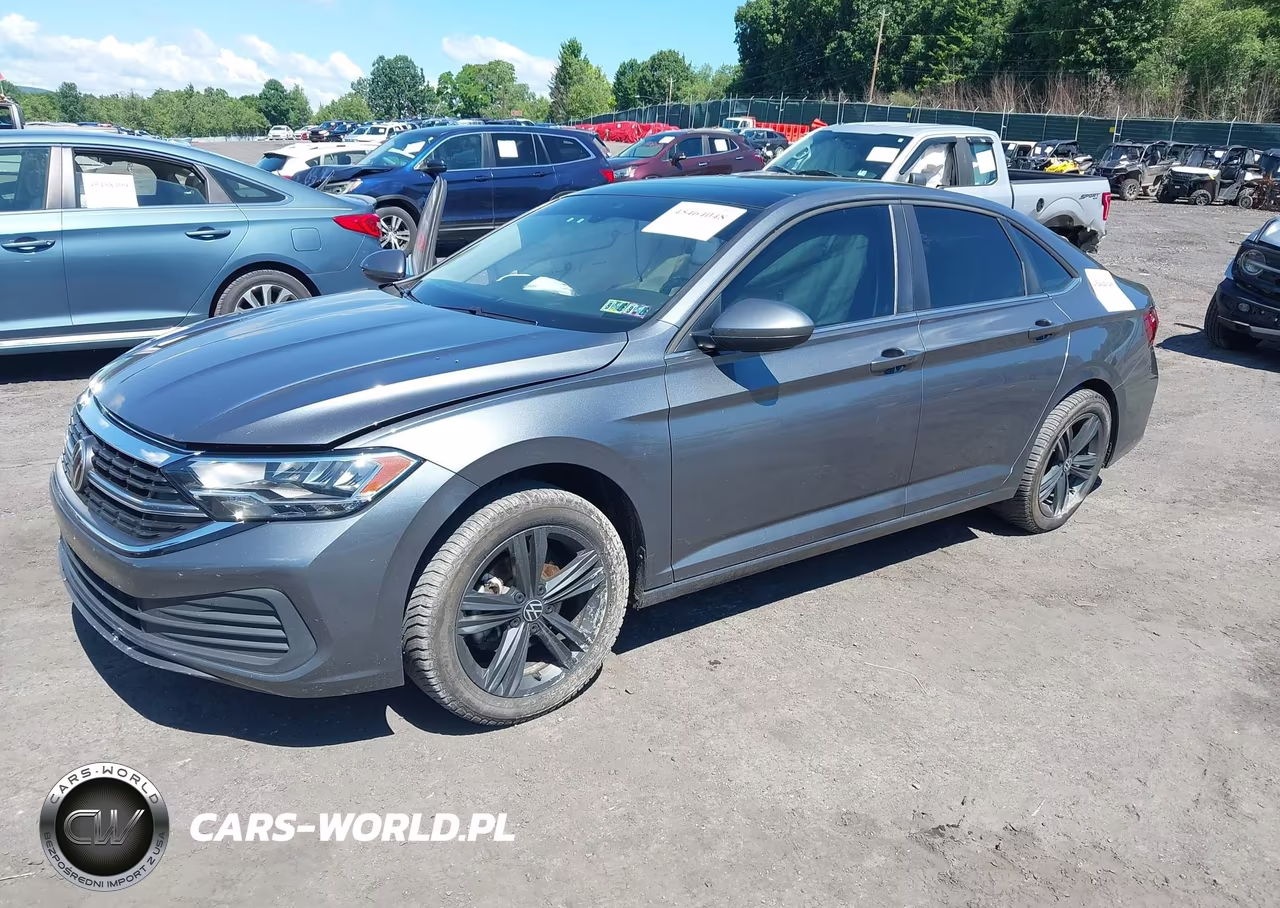 2022 Volkswagen Jetta 1.5T Se VIN:3VW7M7BU4NM023763 - 2