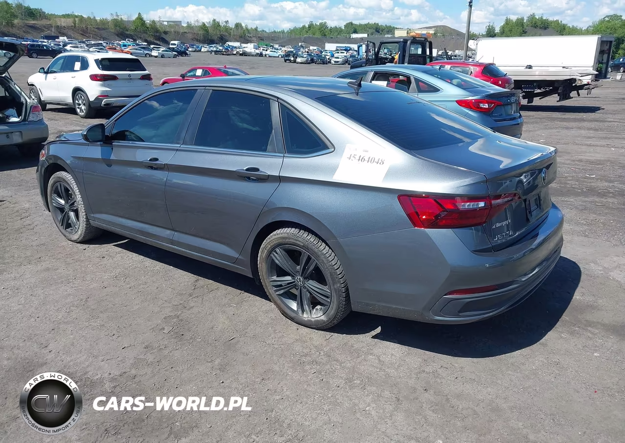 2022 Volkswagen Jetta 1.5T Se VIN:3VW7M7BU4NM023763 - 3