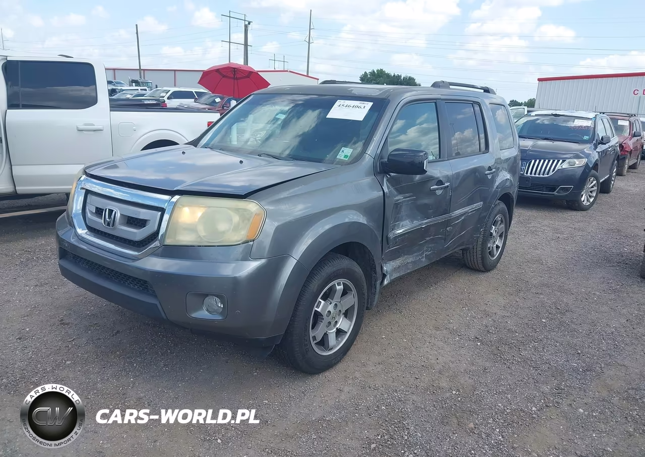 2009 Honda Pilot VIN:5FNY38839B002630 - 2