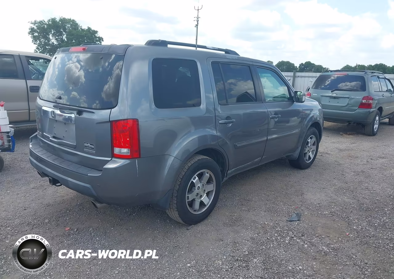2009 Honda Pilot VIN:5FNY38839B002630 - 4