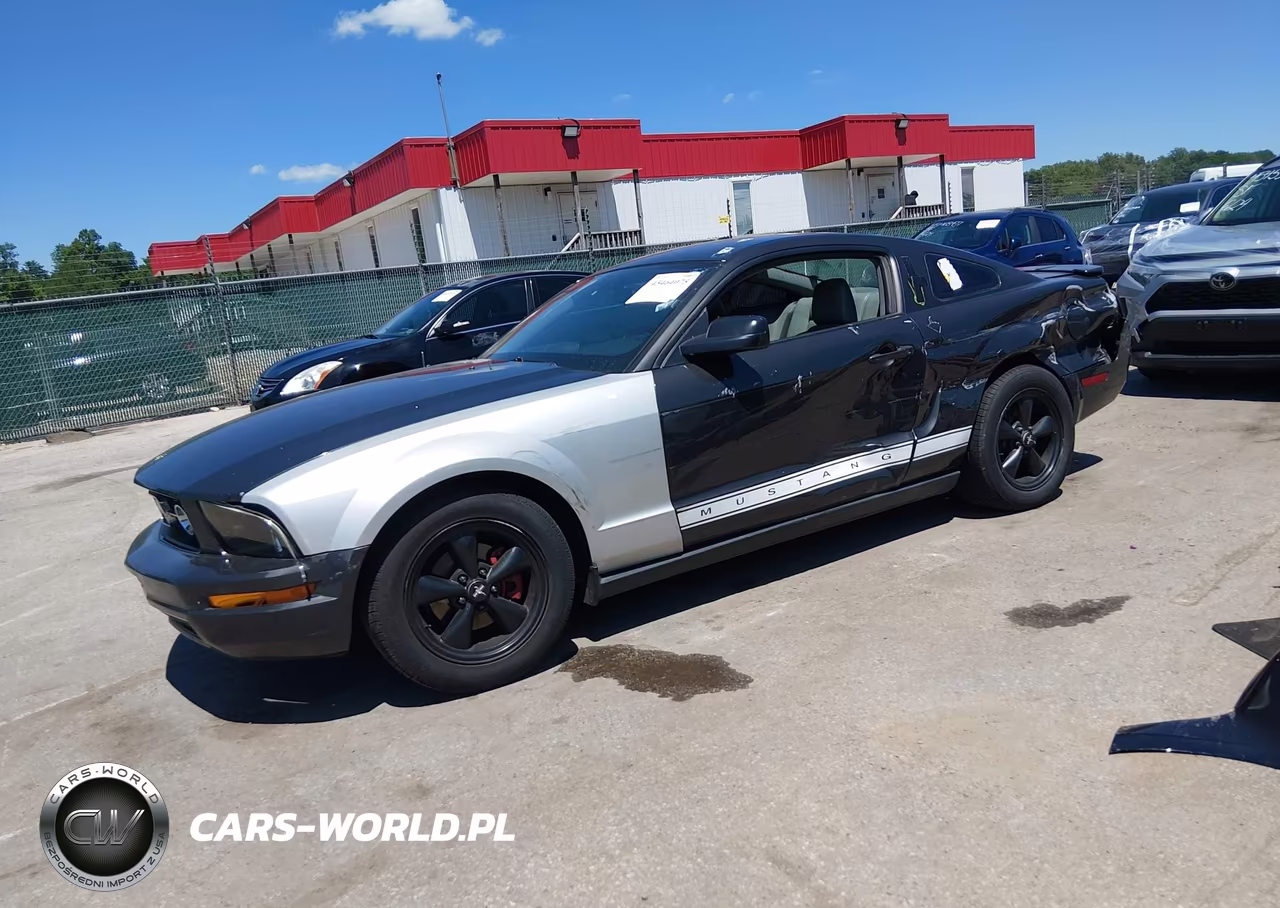 2007 Ford Mustang V6 Deluxe-V6 Premium VIN:1ZVFT80N275359565 - 2
