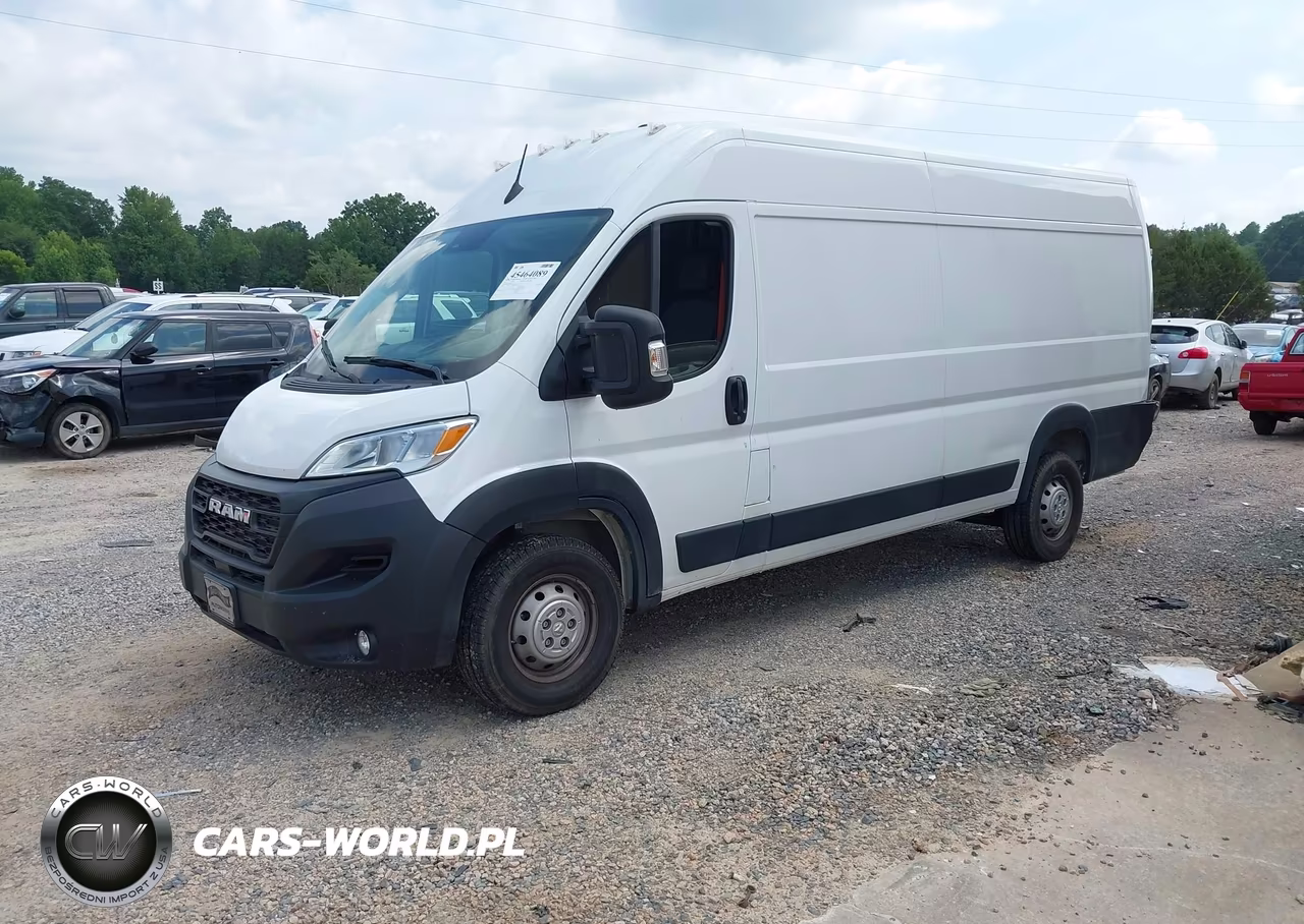 2023 Ram Promaster 3500 Cargo Van High Roof 159 Wb Ext VIN:3C6MRVJG8PE555559 - 2