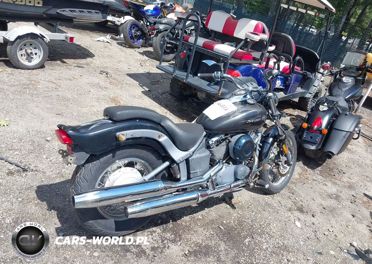 2008 Yamaha Xvs650 C-Ac VIN:JYAVM01Y38A014149 - 4