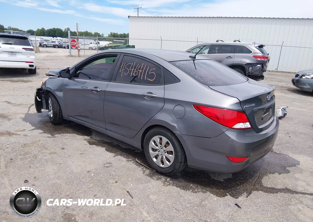 2017 Hyundai Accent Se VIN:KMHCT4AE1HU182278 - 3