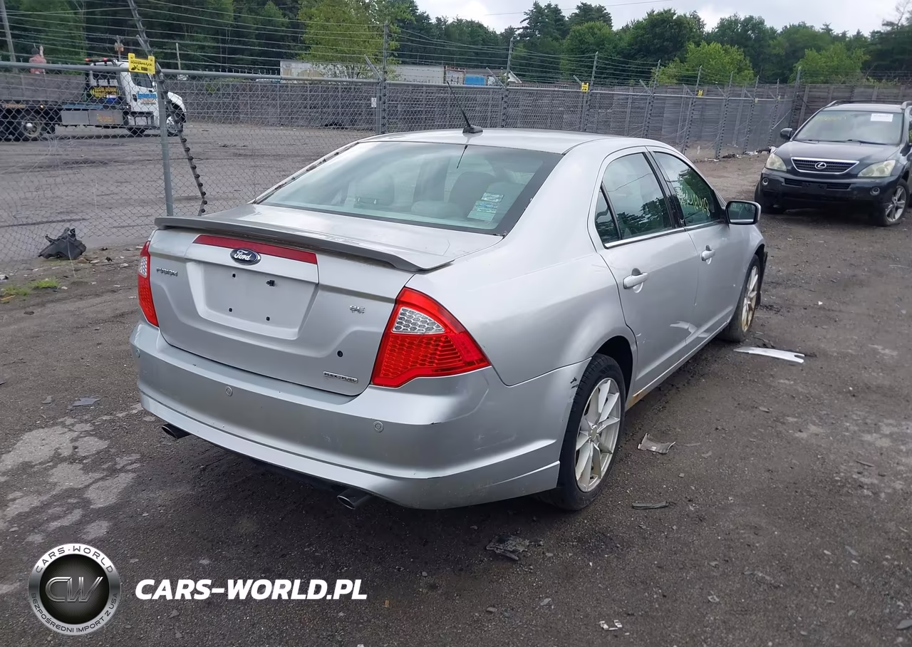 2012 Ford Fusion Se VIN:3FAHP0HG6CR344488 - 4