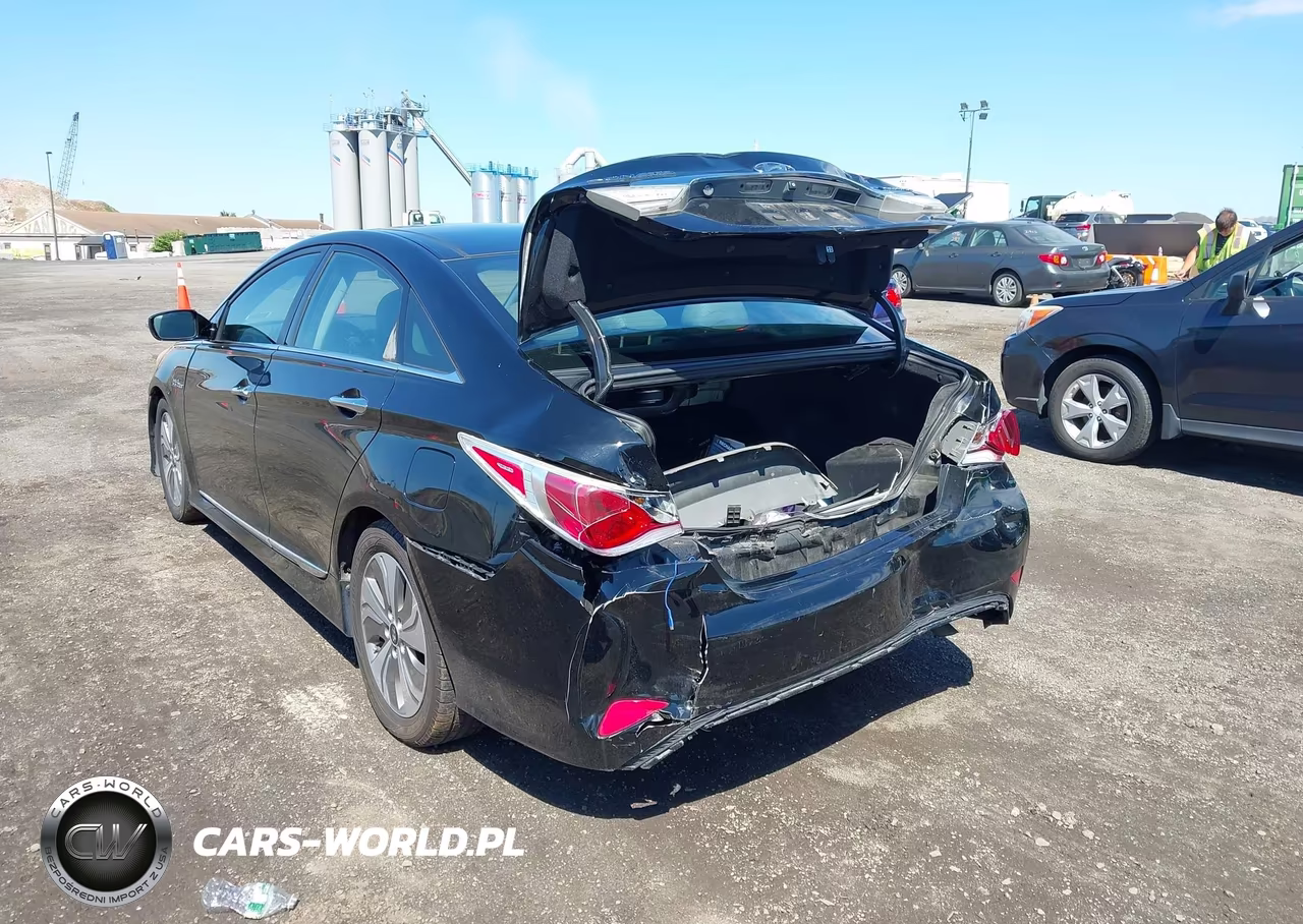 2013 Hyundai Sonata Hybrid Limited VIN:KMHEC4A40DA070793 - 6