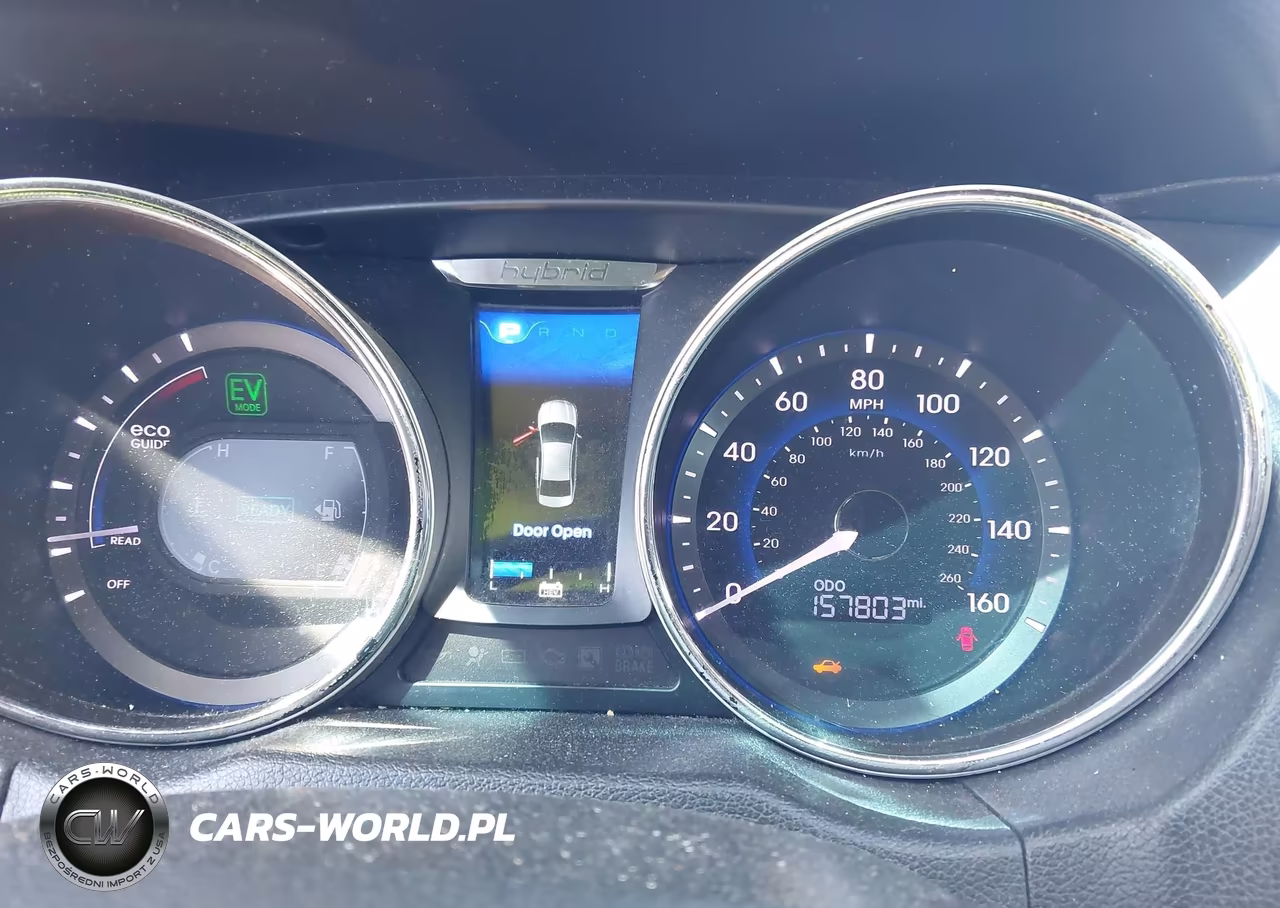 2013 Hyundai Sonata Hybrid Limited VIN:KMHEC4A40DA070793 - 7