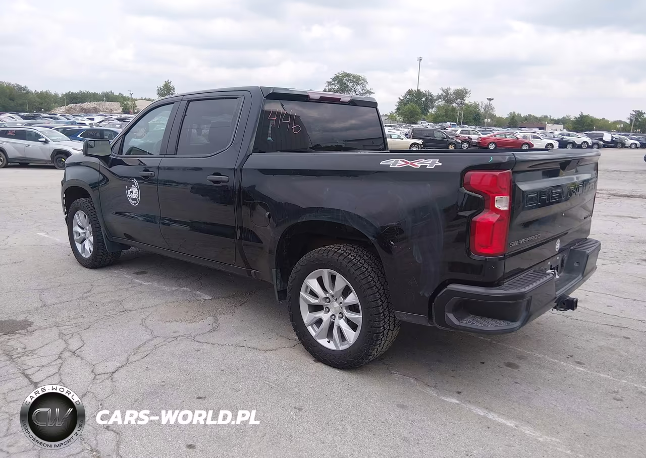2022 Chevrolet Silverado 1500 Ltd 4Wd Short Bed Custom VIN:3GCPYBEK4NG115135 - 3