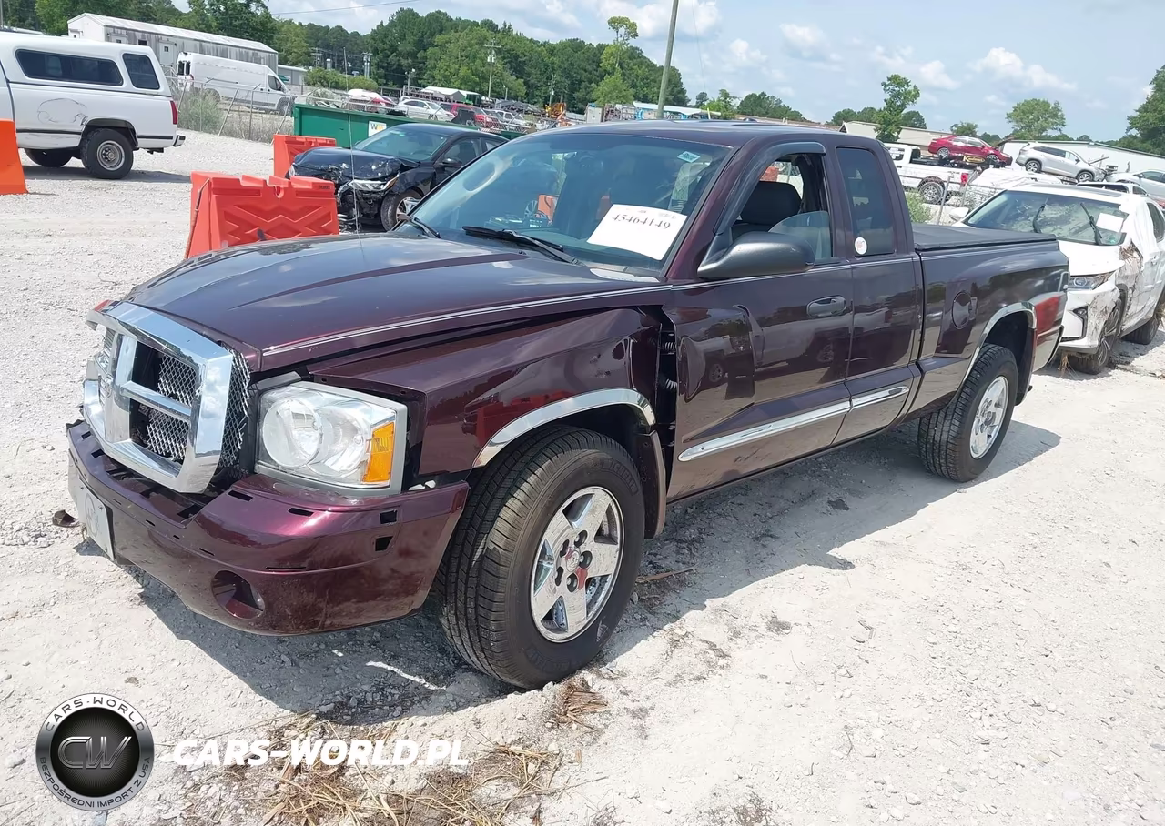 2005 Dodge Dakota Laramie VIN:1D7HE52N65S106657 - 2